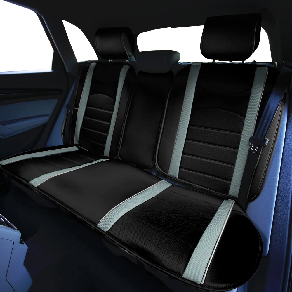 NeoBlend Leatherette Seat Cushions - Rear Gray / Black(Neoblend Leatherette Seat Cushions Rear Gray Black) 2 NeoBlend Leatherette Seat Cushions - Rear Gray / Black(Neoblend Leatherette Seat Cushions Rear Gray Black) - Image 2