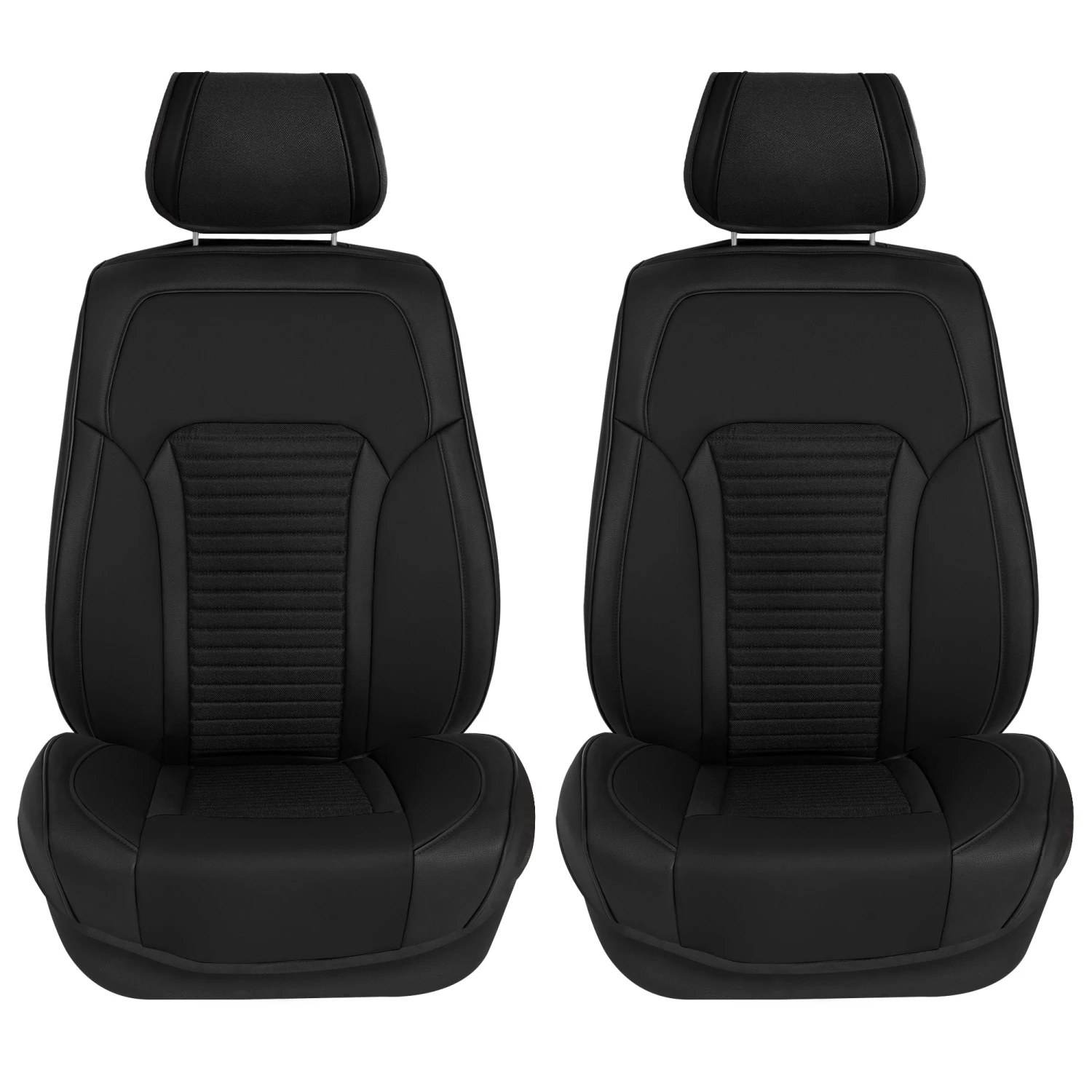 Tour19 Faux Leather 3D Mesh Seat Cushions - Front Set Black(Tour19 Faux Leather 3d Mesh Seat Cushions Front Set Black) 1 Tour19 Faux Leather 3D Mesh Seat Cushions - Front Set Black(Tour19 Faux Leather 3d Mesh Seat Cushions Front Set Black)