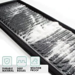 Heavy-Duty Faux Leather Cargo Mat -Universal-fit For Large SUVs And Vans - Black(Heavy Duty Faux Leather Cargo Mat Universal Fit For Large Suvs And Vans Black) 12 Heavy-Duty Faux Leather Cargo Mat -Universal-fit For Large SUVs And Vans - Black(Heavy Duty Faux Leather Cargo Mat Universal Fit For Large Suvs And Vans Black) -FH Group tm15025 black 4