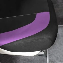 TLH Universal Fit Car Seat Cover - Full Set Of Automotive Faux Leather Seat Covers Purple(Tlh Universal Fit Car Seat Cover Full Set Of Automotive Seat Covers Purple) 15 TLH Universal Fit Car Seat Cover - Full Set Of Automotive Faux Leather Seat Covers Purple(Tlh Universal Fit Car Seat Cover Full Set Of Automotive Seat Covers Purple) -FH Group tp70007 purple 8