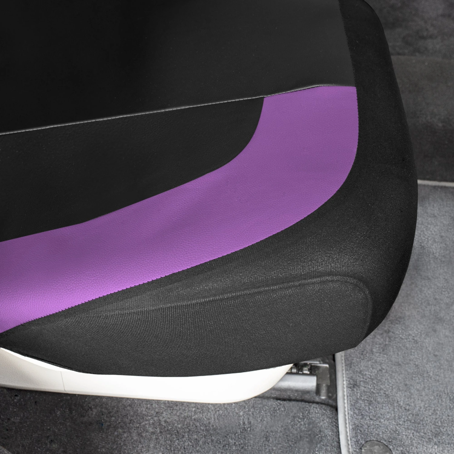TLH Universal Fit Car Seat Cover - Full Set Of Automotive Faux Leather Seat Covers Purple(Tlh Universal Fit Car Seat Cover Full Set Of Automotive Seat Covers Purple) 8 TLH Universal Fit Car Seat Cover - Full Set Of Automotive Faux Leather Seat Covers Purple(Tlh Universal Fit Car Seat Cover Full Set Of Automotive Seat Covers Purple) - Image 8